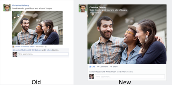 Visual Content is King―Facebook’s Redesign News Feed